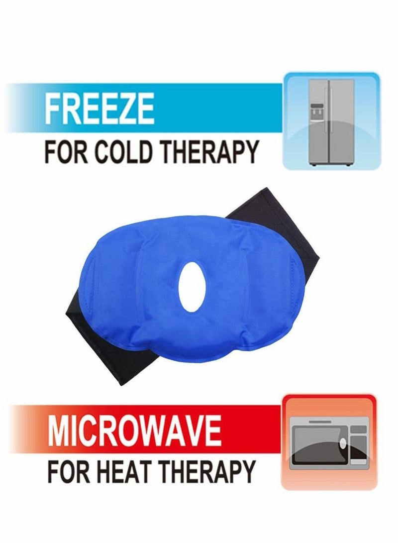 NIBEMINENT Ice Pack for Knee Cold Injury 2 Reusable Hot and Packs Surgery, Joint Pain, Arthritis Chronic Relief Swelling, Bruises Adjustable Flexible Knees, Elbows - Image 4