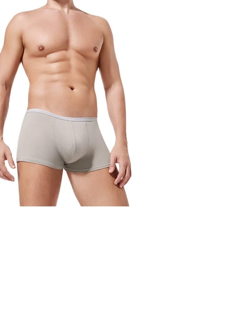 12 Pack Disposable Underwear Men Business Trip Individually Wrapped No wash Sterile Travel Cotton Size L for Daily Use - Image 1