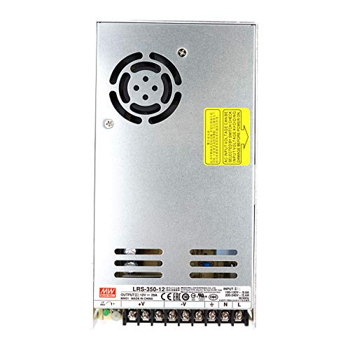 MEAN WELL LRS-350-12 Switching Power Supply 348W 12V 29Amp Single Output (LRS Series 350W 12V) for LED Project - Image 1