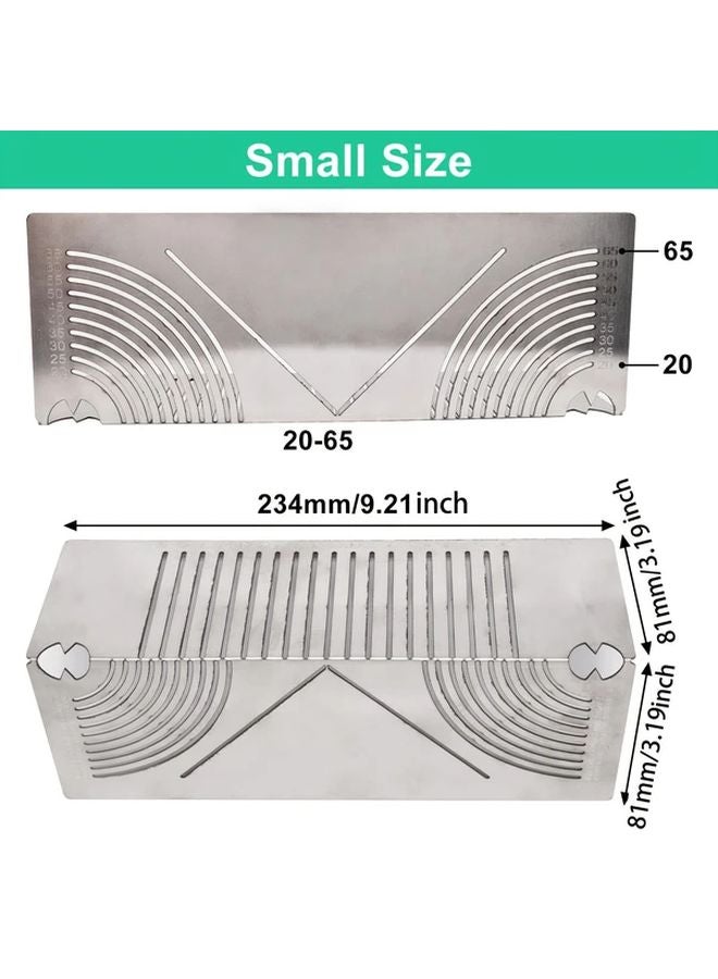 Integrated Metal Marking Tool Adjustable Angle Guide Precision Cutting For Metal Carpentry Woodworking - Image 3