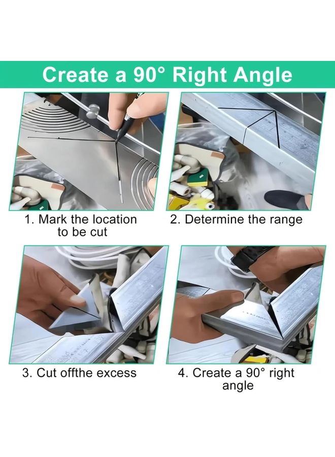Integrated Metal Marking Tool Adjustable Angle Guide Precision Cutting For Metal Carpentry Woodworking - Image 5
