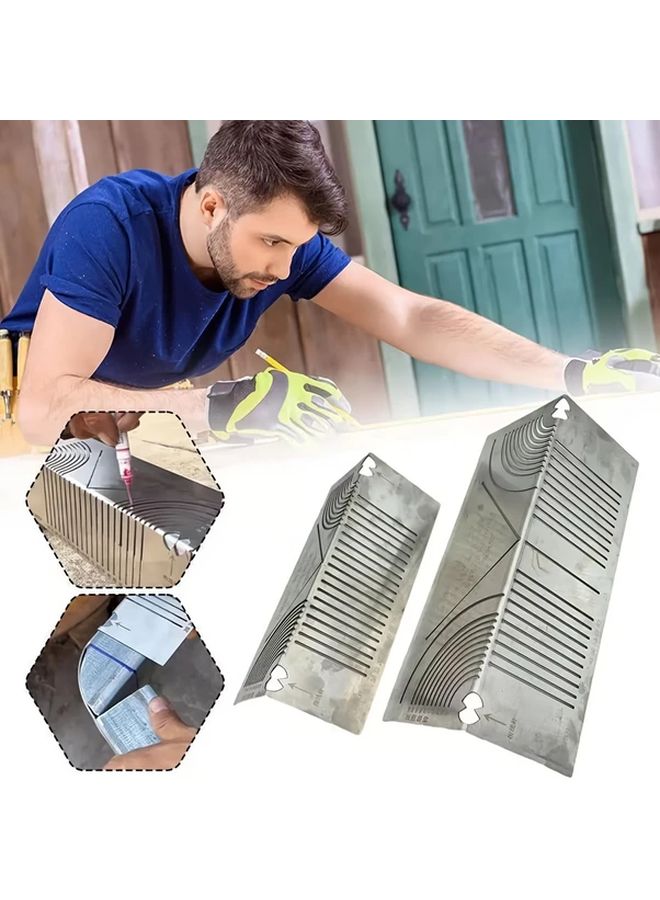 Integrated Metal Marking Tool Adjustable Angle Guide Precision Cutting For Metal Carpentry Woodworking - Image 2