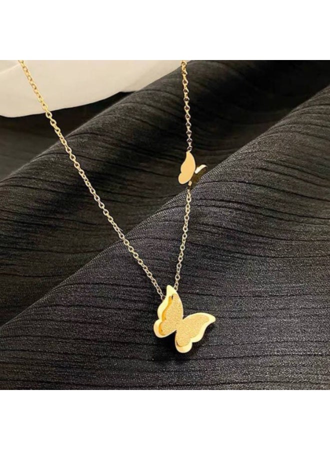 AYSLE AYSLE JN WOMEN STAINLESS STEEL 18K NECKLACES, ELEGANT JEWLERY NECKLACE SUITABLE FOR ALL WOMEN AND GIRLS JN37 - Image 5