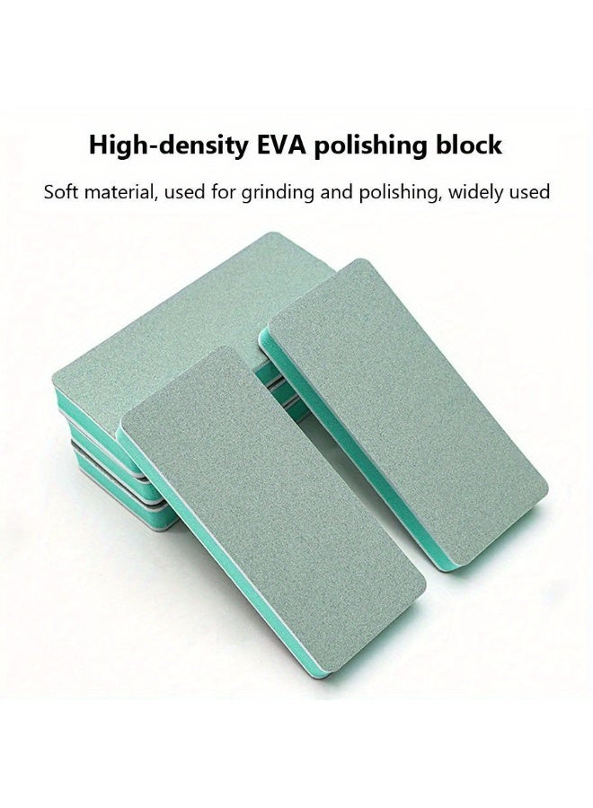 Rozino 5 Pieces Dual-Sided Nail Buffing Blocks, Professional Nail Care Polishing Tools - Image 5