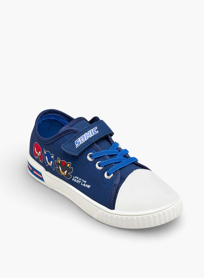 SONIC Boys Hook & Loop Ankle Sneakers - Image 2
