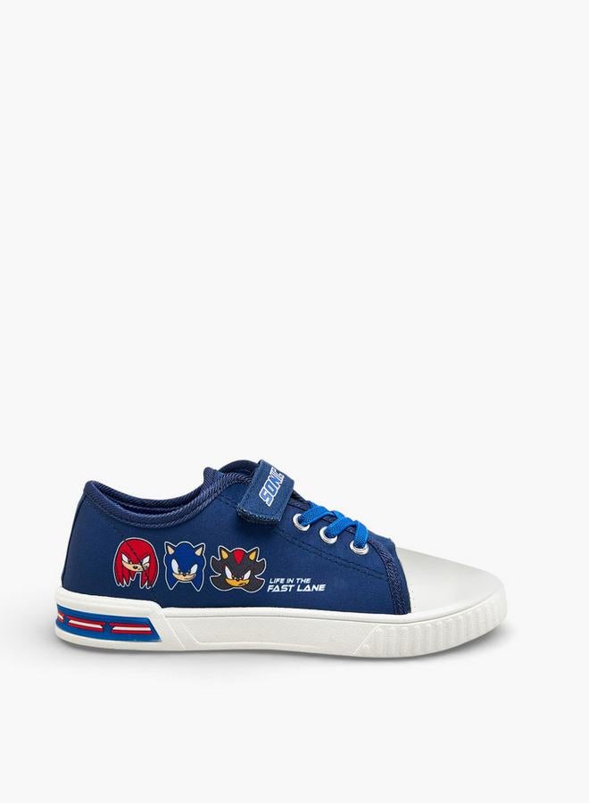 SONIC Boys Hook & Loop Ankle Sneakers - Image 3