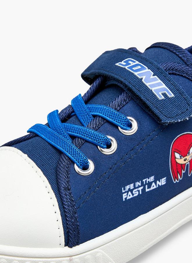 SONIC Boys Hook & Loop Ankle Sneakers - Image 5