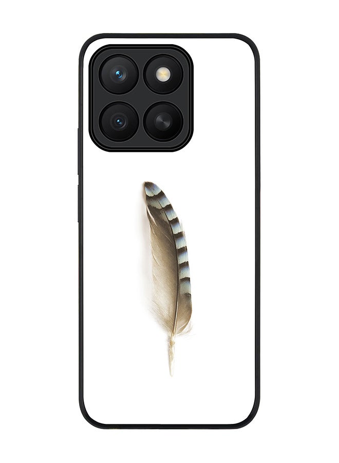 Stylizedd For Honor X8c Case,Slim fit Camera Protection, Shockproof Thin Phone cover  - Lonely Feather