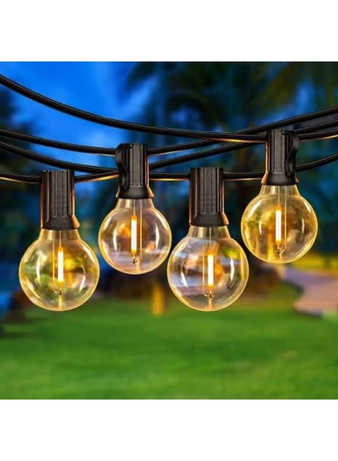 25 Packs Globe Festoon String Light Bulb  27feet Perfect for Outside Garden Backyard Balcony Camping Party - Image 2