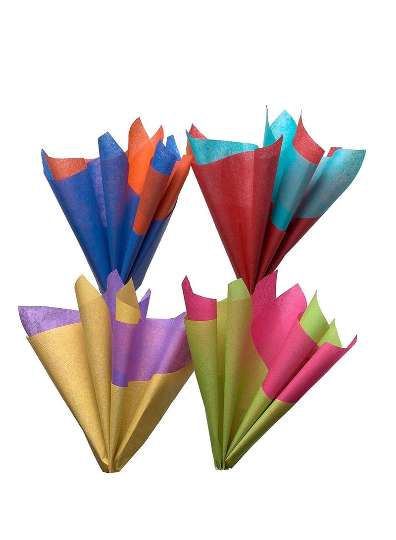 Flamingo ورق ملون 10 طيات بألوان متنوعة - Image 2