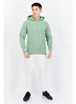 Champion Men Sportswear Fit Long Sleeve Outdoor Sweatshirts, Sage Green  - Image 4