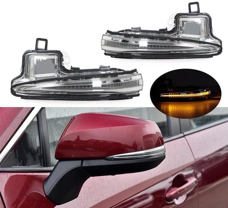 Wivplex Right Side Mirror Turn Signal Light for Toyota RAV4 (2020-2022) - Image 4