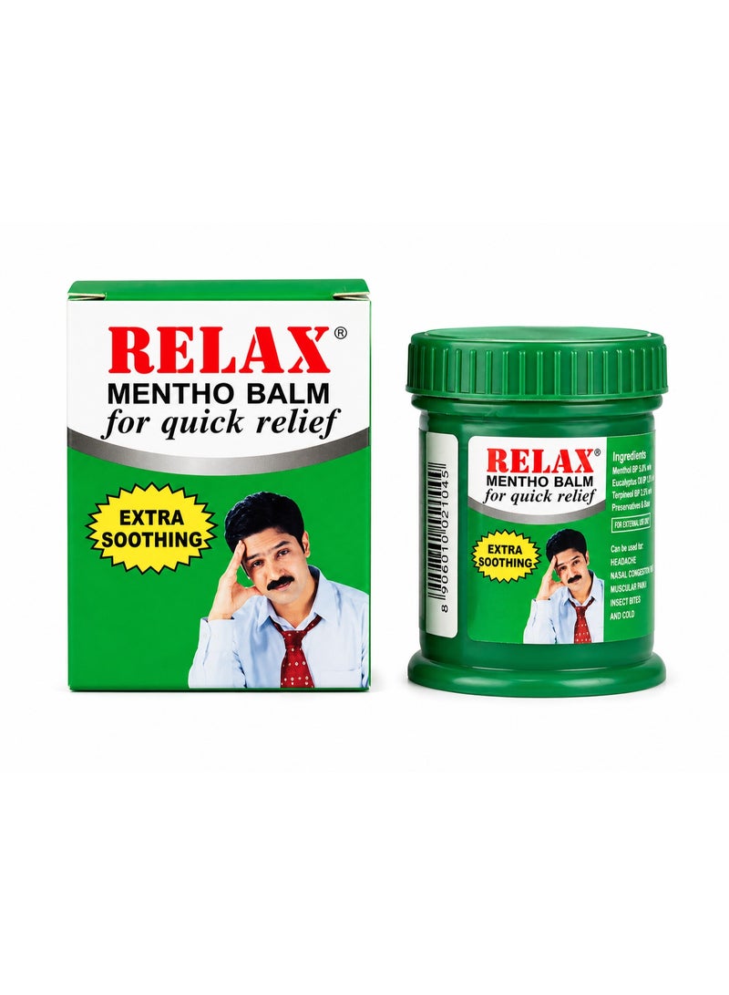 Relax Mentho Balm for Quick Relief, Extra Soothing, 9g - Image 1
