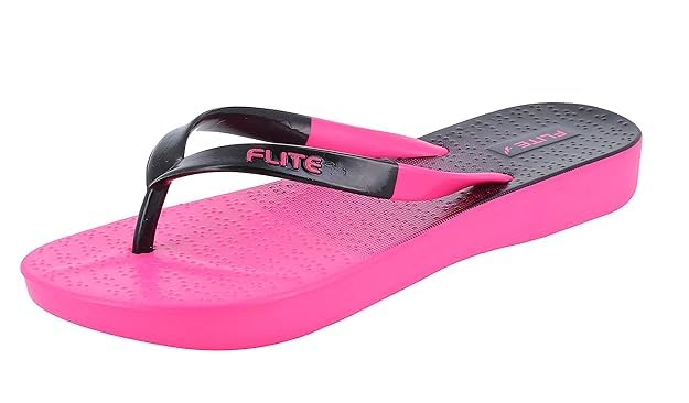 FLITE womens Fl-270 Slipper/Daily USe/Soft Cushion Sole (Pink, UK Footwear Size System, Adult, Women, Numeric, Medium, 5) - Image 1