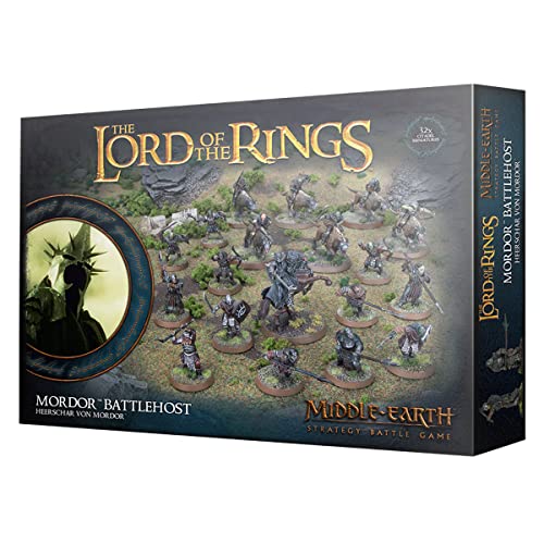 Games Workshop Middle Earth Strategy Battle Game The Lord of The Rings Mordor Battlehost - Image 1