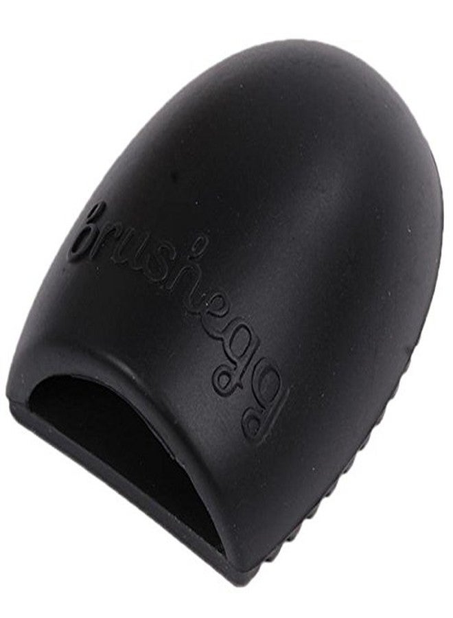 Gugzy Brush Egg The Cosmetic/Makeup Brush Cleaner/Cleaning Tool. Compact and Highly Effective. (Black) - Image 5
