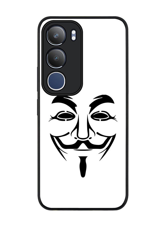 Stylizedd For vivo Y19s / Y19s Pro Case,Slim fit Camera Protection, Shockproof Thin Phone cover  - Vendetta Mask