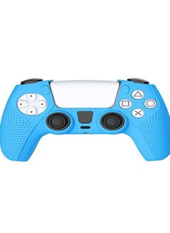 غطاء دوبي لوحدة تحكم PS5 أزرق