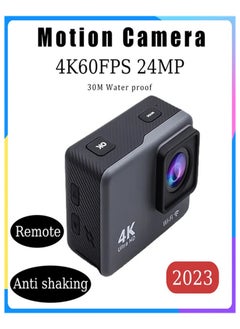 4K HD WiFi Anti-Shake Sports Camera Waterproof Remote Control Sports Camera with 128GB U3 Card, Remote Control and Accessories - pzsku/Z3F9B84406E7A2519AFB8Z/45/_/1709366028/1c39a9b1-35d4-4c39-8b10-96b0dd333c81