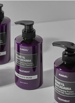 KUNDAL Honey and Macadamia Hydro-Intensive Protein Premium Hair Treatment Blackberry Bay 500 mL  - Image 3