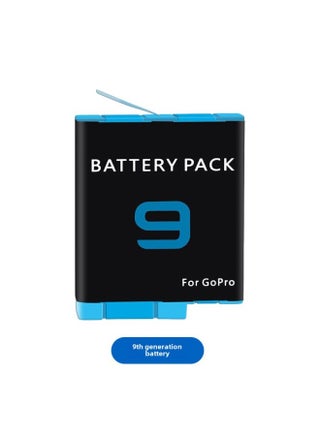 Compatible With Gopro 12 Camera Battery GoPro11 HERO10/9 Sports Camera Full Decoding Mobile Phone Charger-Color:9th Generation Battery - pzsku/Z3F9B95C52B07A1A03AD2Z/45/_/1742367670/b22c9a85-cbab-4212-86e2-791ef36eb29b
