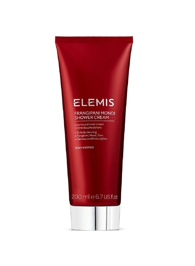 Elemis Frangipani Monoi Luxurious Shower Cream 200ml - Image 1