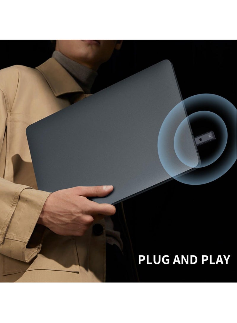 Captaintech Wireless HDMI Transmitter and Receiver, 4K HDMI Wireless Extender, Plug & Play, Portable Full HD Wireless HDMI Kit, Support 5G/2.4G for Streaming Video and Audio to Monitor from Laptop/Tv Box - Image 1