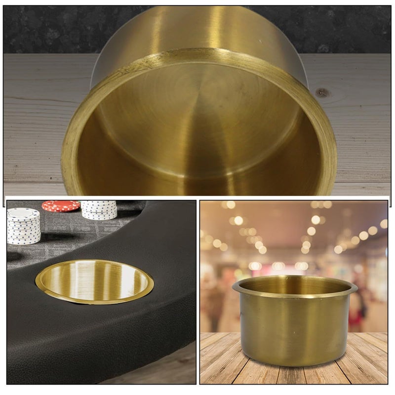2pcs Insertable Metal Cup Holders for Car Boat RV Yacht 10 3x5 5cm - Image 4