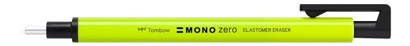 Mono Zero Eraser, 2.3mm Dia, Round Tip, Neon Yellow