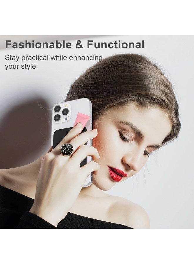 ShebSheb Silicone Lip Holder for Cell Phone Lipstick Lip Glaze Phone Case Back Stick On Holder for Most Phone Models  - Image 5