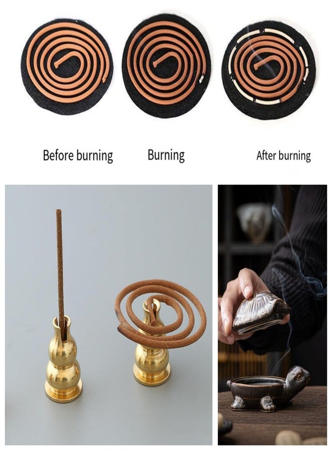 KKpxafl Ceramic Incense Burner, Multi-Functional Incense Burner Holder for Incense Sticks, Coil Incense and Cones, Perfect Home Decor - Image 4