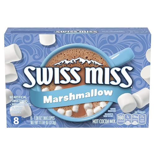 Swiss Miss Chocolate Hot Cocoa Mix With Marshmallows, 1.38 oz., 8-Count Envelopes - Image 4