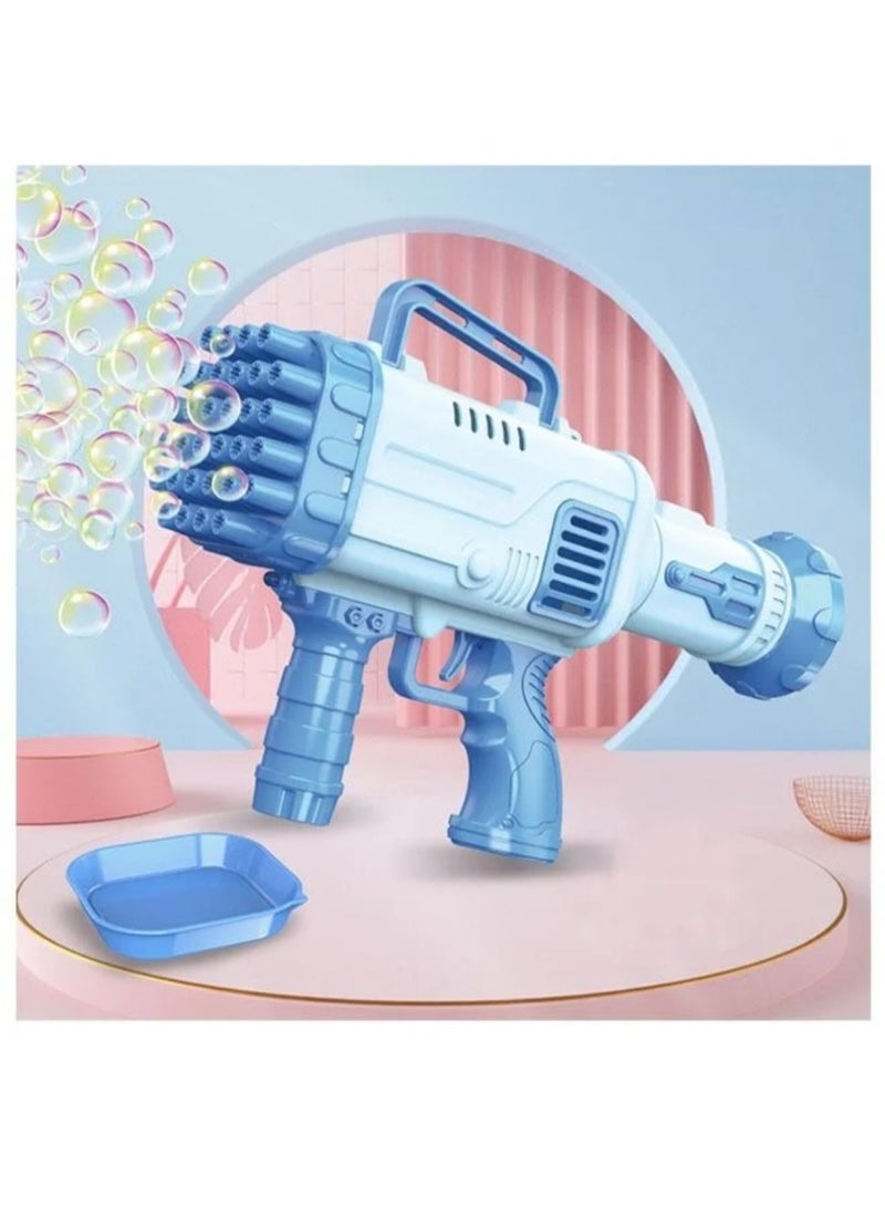 LOWHAT 32 Hole Design Portable Large Capacity Bazooka Bubble Gun Toy - Image 1