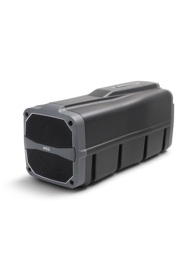 مضخم صوت MBQ BK-60 النشط للسيارة، مقاس 6.5 بوصة، مزود بمضخم صوت من الفئة D، بقدرة 180 واط RMS / 280 واط ذروة، أنبوب جهير من الألومنيوم - Image 1