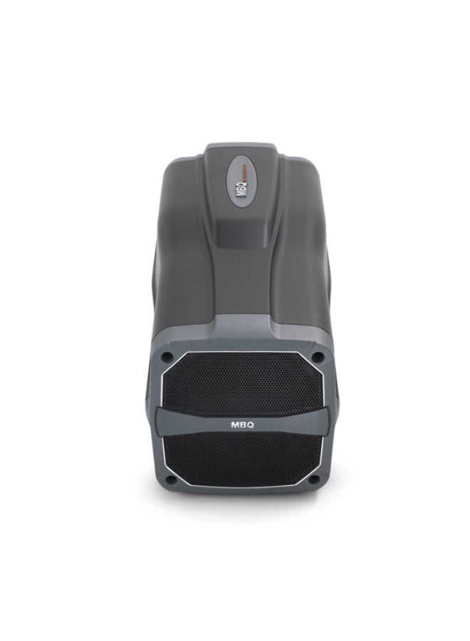 مضخم صوت MBQ BK-60 النشط للسيارة، مقاس 6.5 بوصة، مزود بمضخم صوت من الفئة D، بقدرة 180 واط RMS / 280 واط ذروة، أنبوب جهير من الألومنيوم - Image 4
