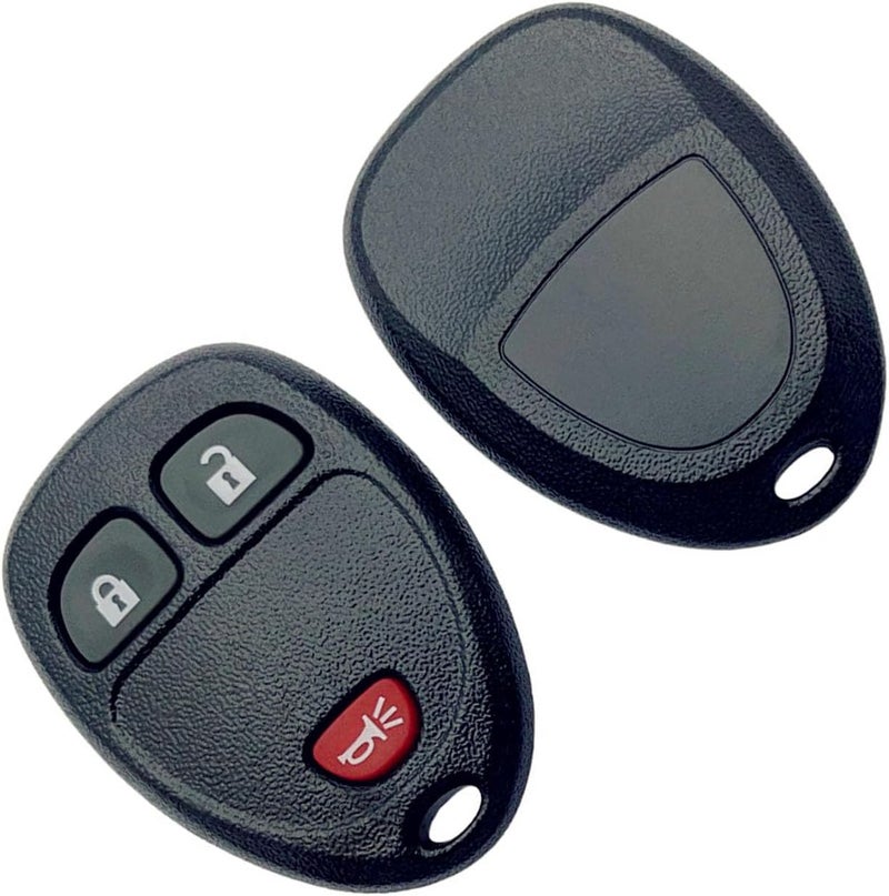 ADUDS Key Fob Shell Replacement for Buick/Chevy Avalanche Equinox Express Silverado Traverse/GMC Sierra/Pontiac Torrent 3 Button Car Keyless Entry Remote Control Key Fob Case Cover (3 Button) - Image 3