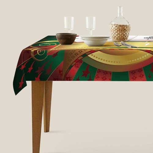 TKS MITLAN Poker Tablecloth 60x84 Inch Rectangular Gambling Playing Cards Game Casino Print Oblong Table Cloth Kitchen Table Decorations for Home Dinner Party - Image 5