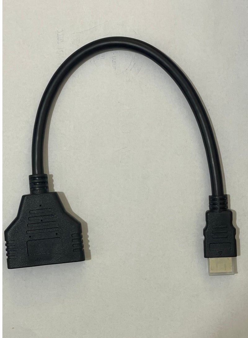 HDMI To Dual Adapter Cable  - Image 1