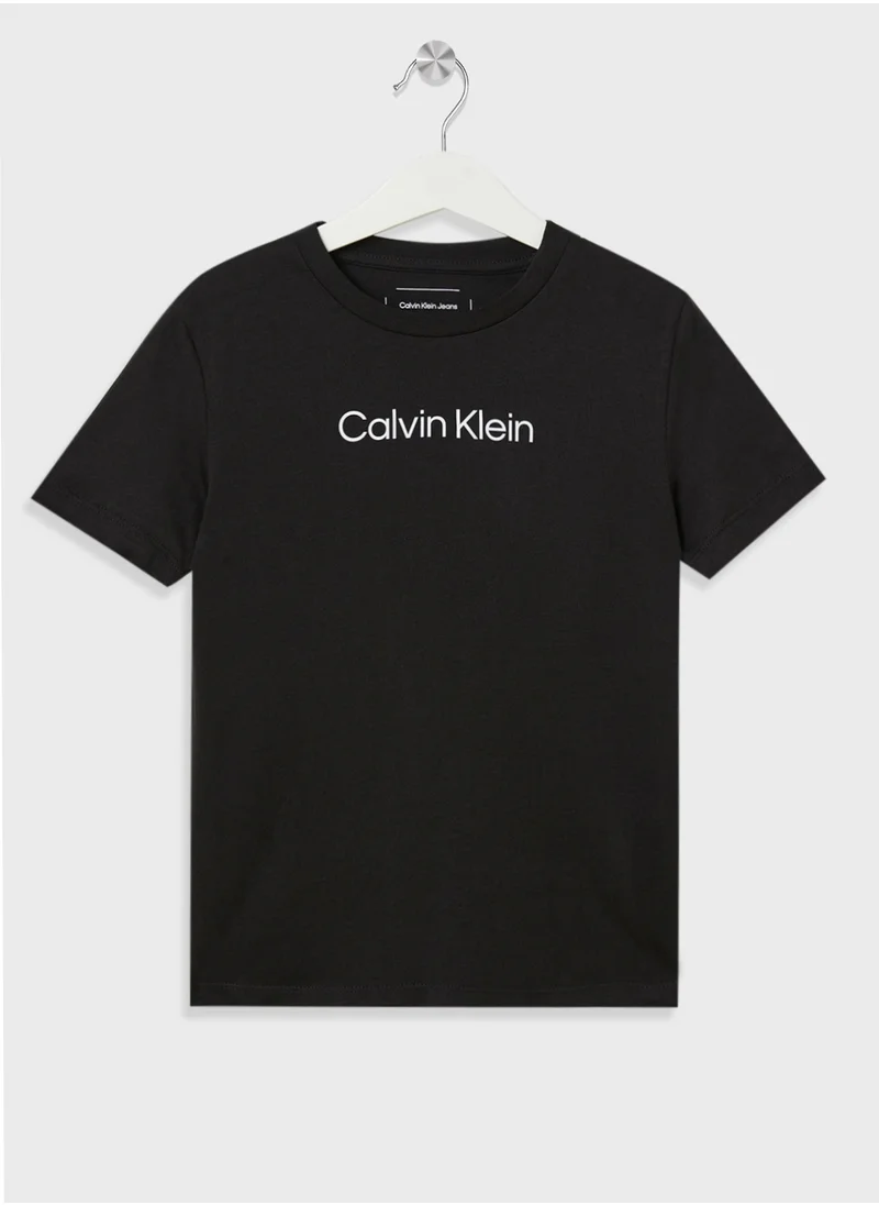 Calvin Klein Jeans Youth Graphic Logo T-Shirt