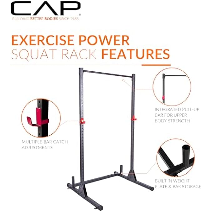 Cap Fm-905Q Color Series Exercise Stand Power Rack - Image 4