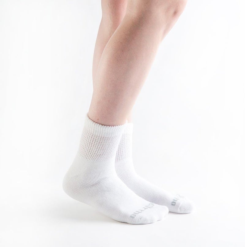 Doc Ortho Ultra Soft Loose Fit Diabetic Socks for Men and Women 3 Pairs 14 Crew - Image 1