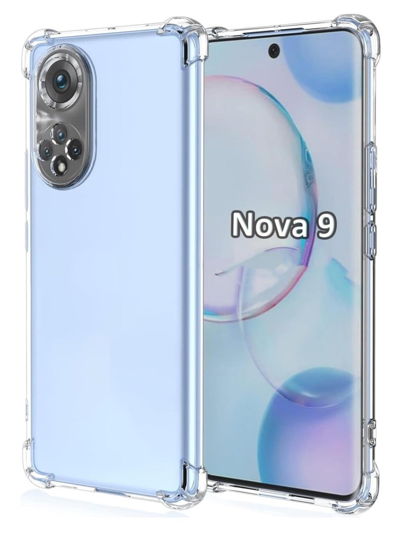 Case for Huawei Honor 50 / Huawei Nova 9 Case Clear TPU Four Corners Protective Cover Transparent Soft  clear - pzsku/Z3F9CEE1057FAC47D94B9Z/45/_/1720968097/da8db6ba-6d2f-48d8-b215-ba333597ed97