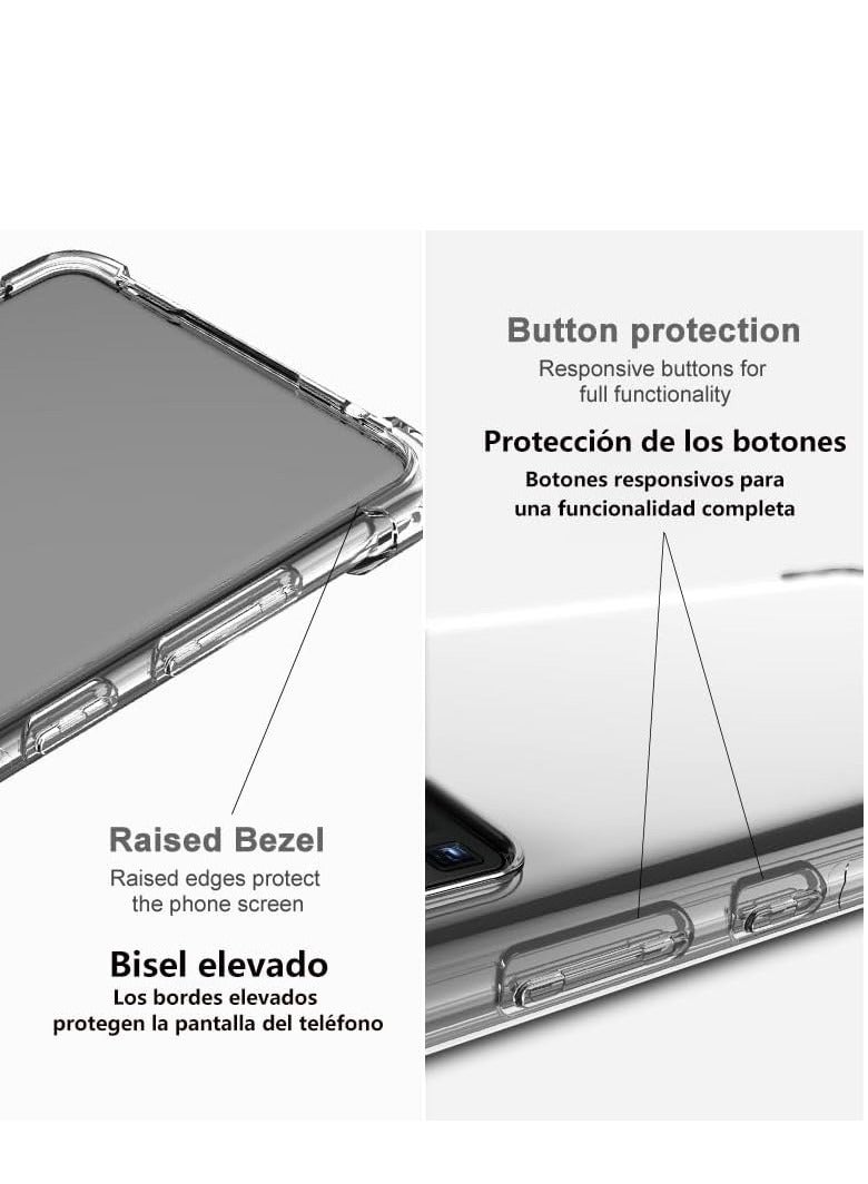 حافظة لهاتف هواوي هونر 50 / هواوي نوفا 9 حافظة شفافة من مادة TPU بأربعة زوايا وغطاء حماية شفاف وناعم - Image 5