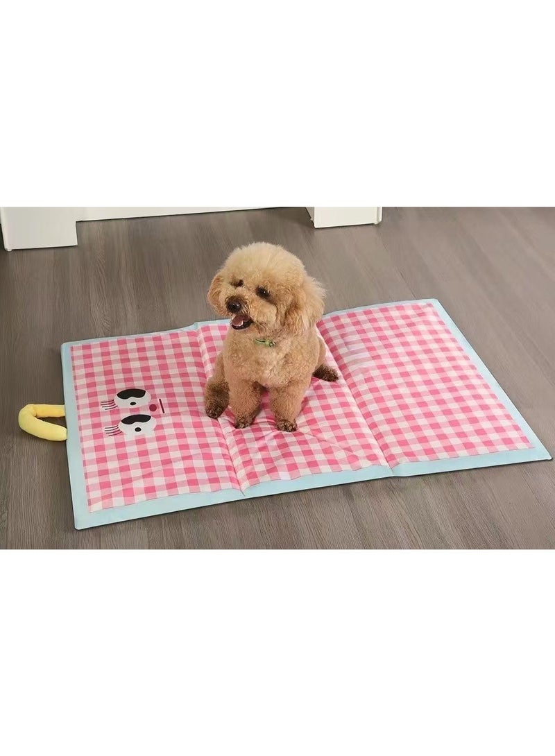Washable Cooling Pet Sleeping Mat for Summer - Image 3
