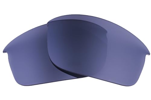 LenzFlip Replacement lenses for Oakley Bottle Rocket oo9164 sunglasses - Crafted in the USA (Grey Polarized with Silver Mirror) - Image 1