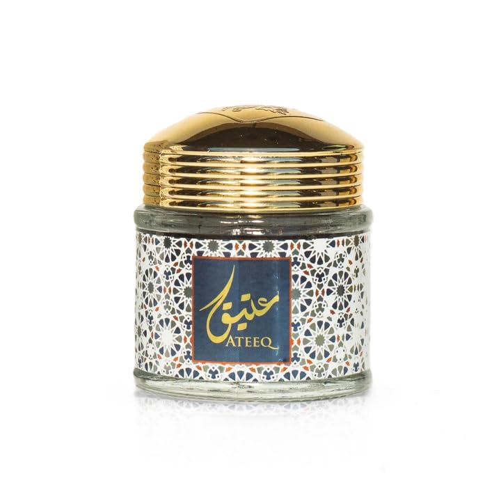 Almas Perfumes Bakhoor Ateq – Premium Oriental Incense 60g | Rich Oud & Musk Aroma | Traditional Arabian Home Fragrance | Made in Saudi Arabia - Image 2