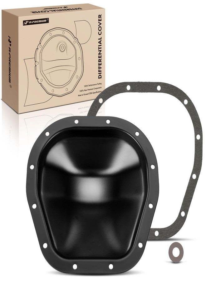 A-Premium Rear Differential Cover with Gasket Compatible with Ford F-150, F-150 Heritage, F-250, F-350, F-250/F-350 Super Duty, E-350 Super Duty, E-350 Club Wagon, Excursion & Lincoln Mark LT - Image 1