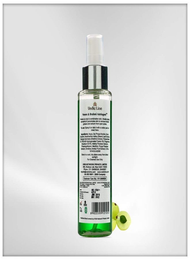 Vedic Line Vedicline Neem & Brahmi Astringent Fades Dark Spots, Acne & Pimple With Emblica Extract, Neem & Brahmi For Heathy Skin - 200ml,(Pack of 2) - Image 3