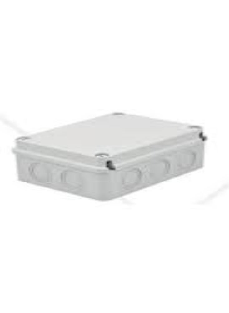 KNP KNP Electrical Junction Box with dimensions 240 x 190 x 90 mm is a sturdy and spacious enclosure designed to house and protect electrical connections and components. - Image 3
