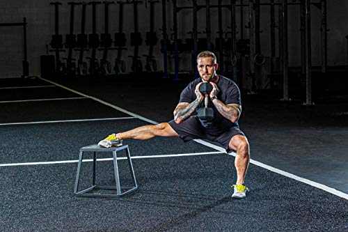 Rage Fitness صندوق بليو ستيل بارتفاع 12 بوصة من ريج فيتنس، أسود (CF-PB012/S) - Image 5